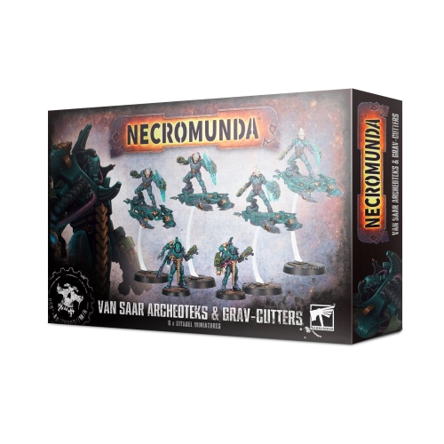 Cheap Miniatures Necromunda Van Saar Archeoteks & Grav-cutters from Games Workshop